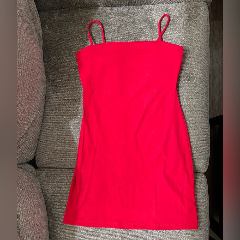 Susana Monaco Red Mini Dress - Size Large